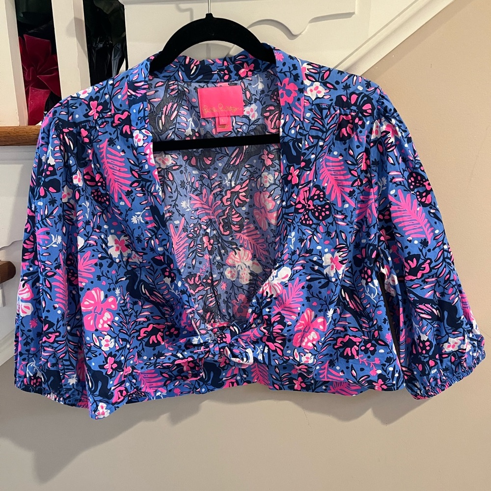 Lilly Pulitzer Livvie Smocked Top